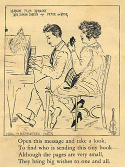 Personal greeting card from Breen and De Rose, circa 1927